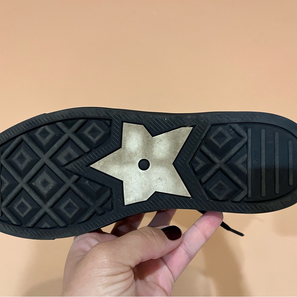 Limited Edition Christian Dior ANIMAL PRINT Black and Tan Sneakers size 9, $450 - Picture 8 of 15